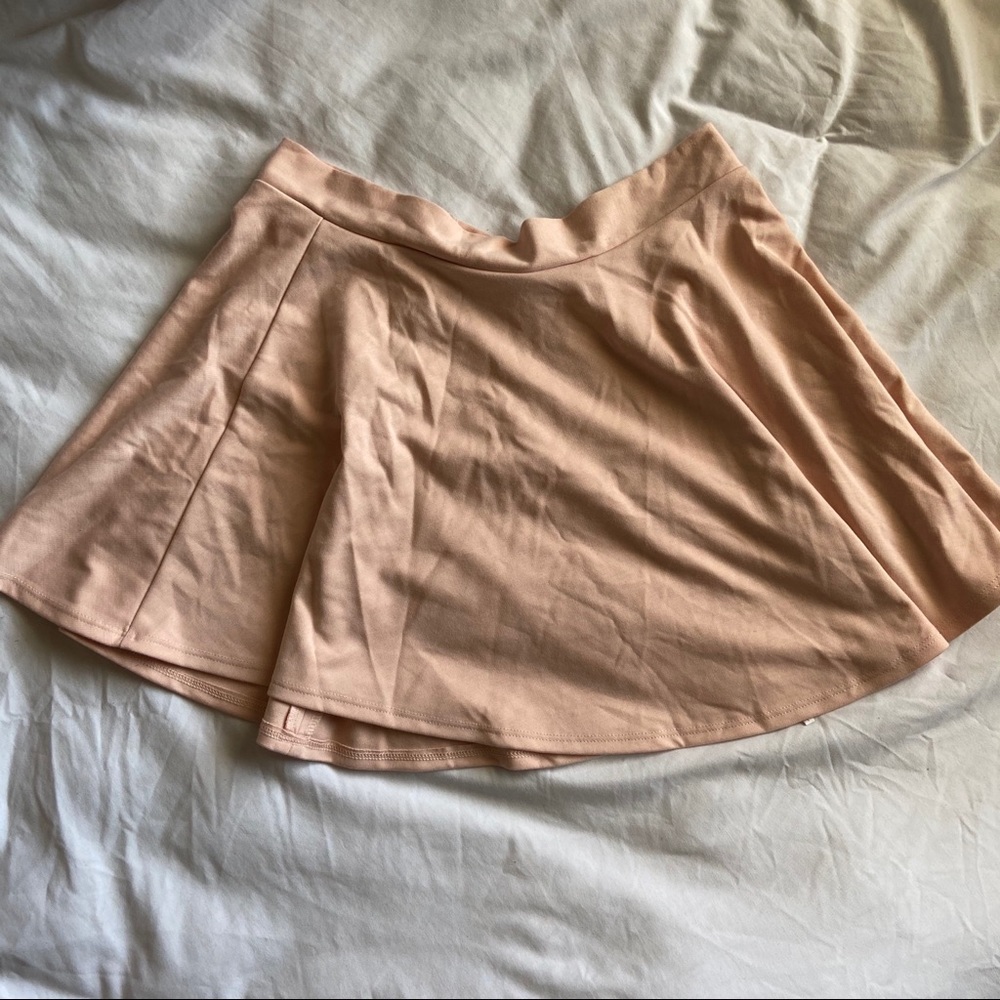 Blush Pink Circle Skirt Foreign Exchange